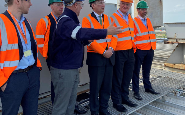 Saltend Chemicals Park welcomes Energy Minister, Greg Hands